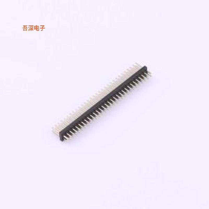 HDGC127-PZ2-30 |排针1.27X1.0双排直插排针L7.2/2.4 2X30P