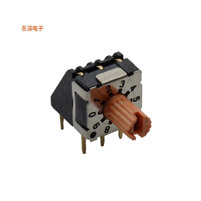 RD07B10CVBT |BCD 补码SW ROTARY DIP BCD COMP 0.1A 50V