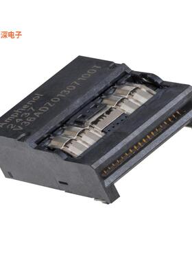 V36ADZ01307101T |插座112G QSFP-DD 1x1 SMT connector