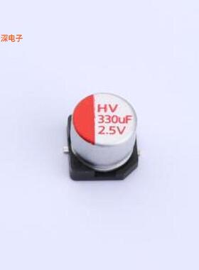 HV0E337M0605PZ |原装SMD,D6.3xL5.8mm固态
