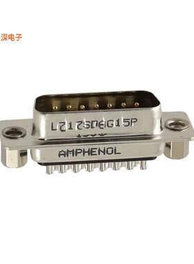 L717SDAG15P |D-SubCONN D-SUB PLUG 15POS SOLDER CUP