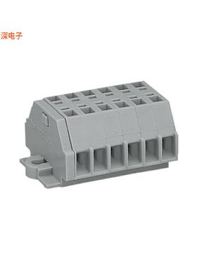260-106|中等TERM BLK 12POS GRA