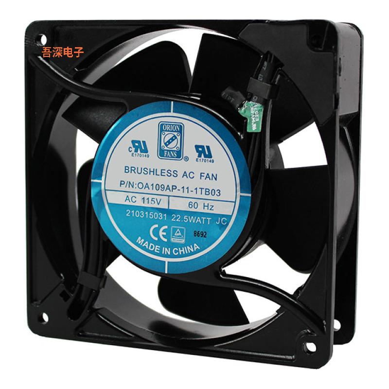 OA109AP-11-1TB03 |115VACFAN AXIAL 119.5X38.5MM 115VAC