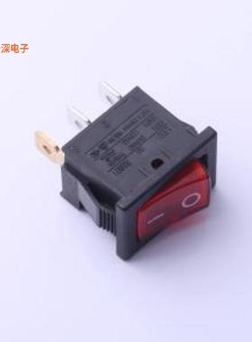 RS601B-101N001R1B |15*21mm 3脚带灯跷板船型插件