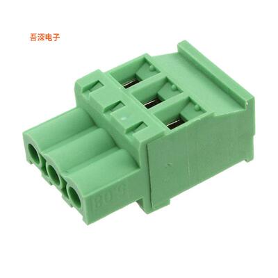 OSTTS03515B |插头，母插口TERM BLOCK PLUG 3POS 5.08MM