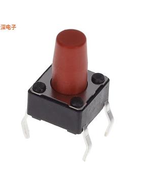 ADTS65RV |SPST-NOSWITCH TACTILE SPST-NO 0.05A 12V