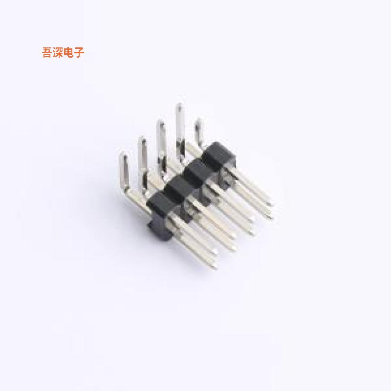 A254AD-WS04P |原装弯插,P=2.54mm排针