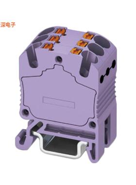 3002973 |中等TERM BLK 6POS VIOLET