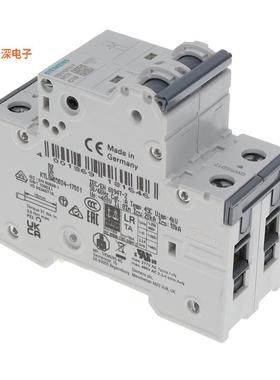5SY42107 |DIN 轨道SUP PTOR 5SY4 2P 480V 10A 5K C-T