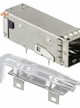 2198484-1 |带机架的插座CONN MIN 2.0 SAS RCP CAGE 36P RA