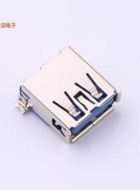 USB-313-ACSY|USB3.0 USB Type-A 母 贴片 卷边 铜
