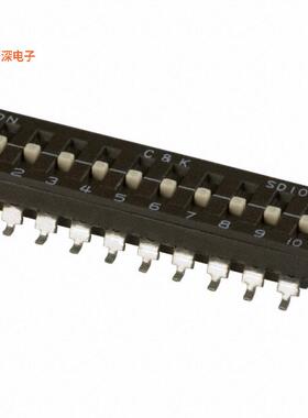 SD10H1SB |SPSTSWITCH SLIDE DIP SPST 0.1A 25V