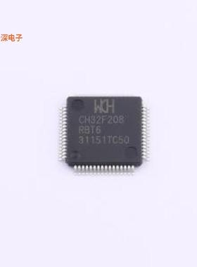 CH32F208RBT6 |原装LQFP-64M(10x10)单片机(MCU/MPU/SOC)