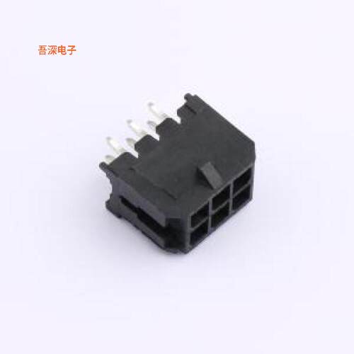XDWF-C3030WV-2*3P |原装插件,P=3mm线对板针座