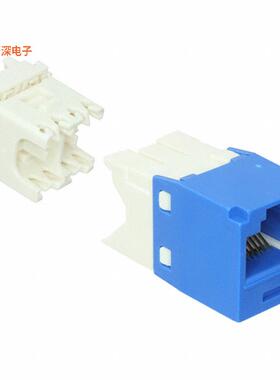 CJ688TGBU-C |插孔MINI-COM MODULE, CAT 6, UTP, 8 P