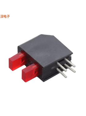 5670111F |红色（x 2） CBI 4X2MM BI-LVL RED DIFF RA