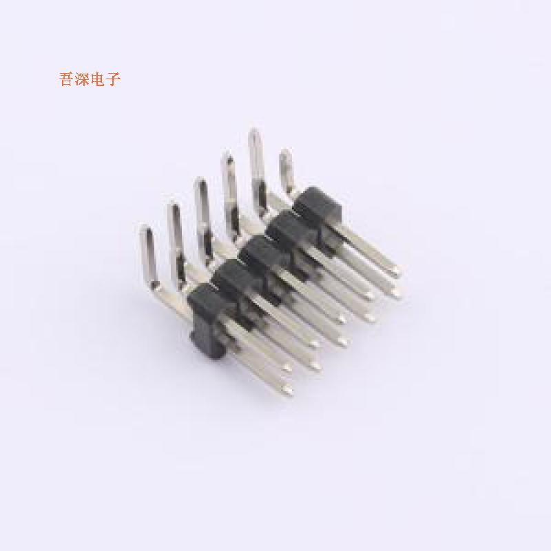 ZX-PZ2.54-2-5PWZ |原装弯插,P=2.54mm排针