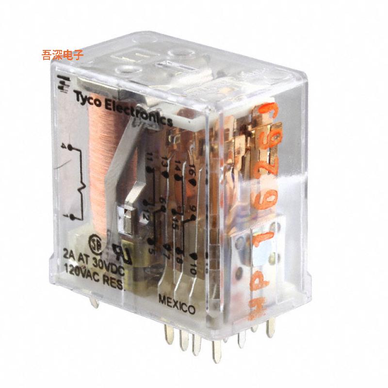 R10-E2X2-V700 |通孔RELAY GEN PURPOSE DPDT 5A 24V