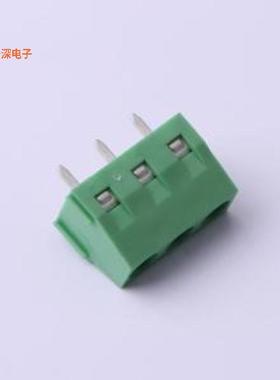 DB127V-5.08-3P-GN-S |原装P=5.08mm螺钉式接线