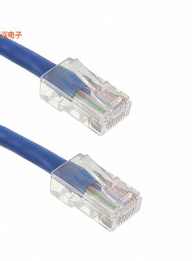 NPC-5E-010-BU|圆形线缆CABLE MOD 8P8C PLUG TO PLUG 10