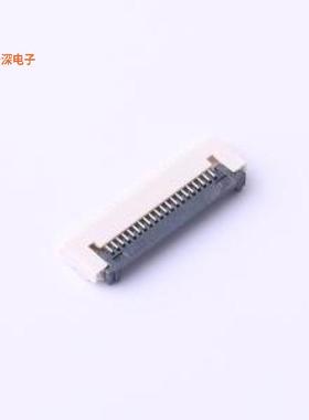 F0502-B-20-15T-R |原装SMD,P=0.5mm,卧贴FFC/FPC