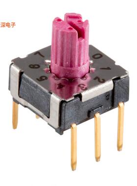 RDS-10S-74365-45A-D |BCDSWITCH ROTARY DIP BCD 0.1A 42V