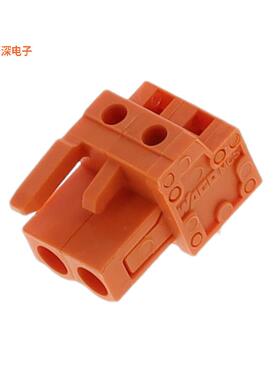 232-262 |接头，母型插口TERM BLOCK HDR 2POS 5.08MM
