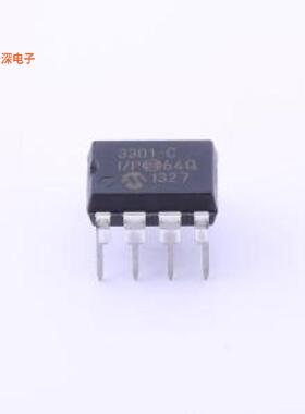 MCP3301-CI/P |原装PDIP-8IC ADC 13BIT SAR 8DI