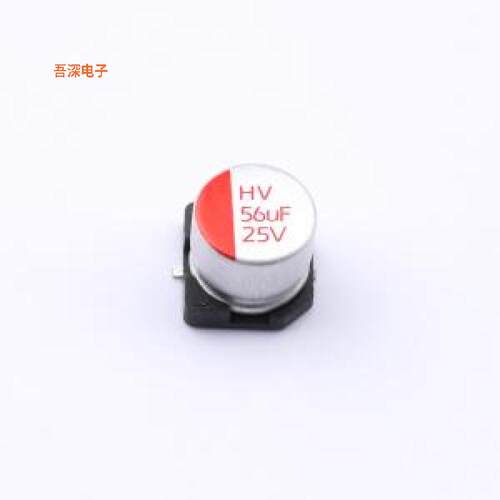 RYHV25V56UF6*5 |原装SMD,D6.3xL5.8mm固态电容