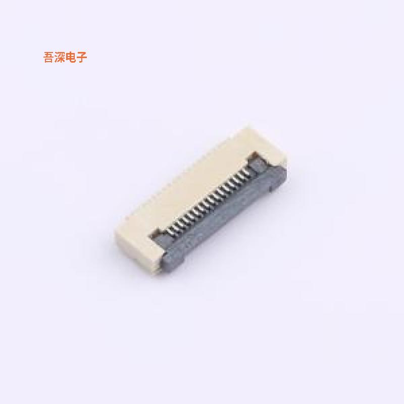 AFD01-S16FCC-00 |大焊片FFC/FPCSMD,P=0.5mm,卧贴