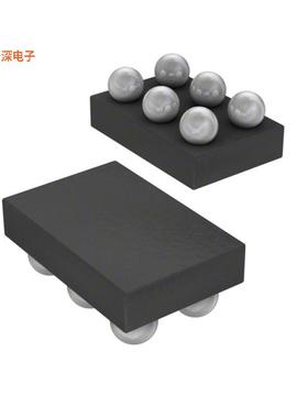 TPS22924BYZZR |通用IC PWR SWITCH N-CHAN 1:1 6DSBGA