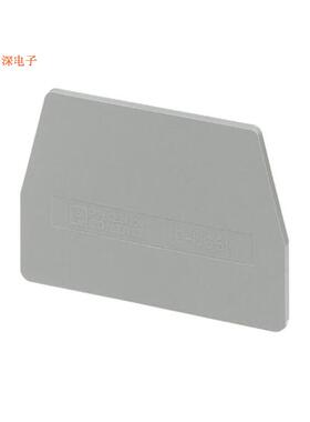0304023 |端板CONN TERM BLK END PLATE GRAY