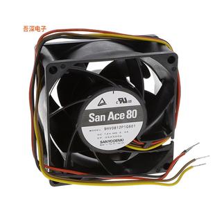 FAN AXIAL 80X80X38MM 12VDCDC 9HV0812P1G601