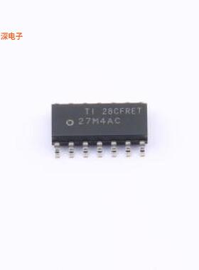 TLC27M4ACDR|原装SOIC-14IC OPAMP GP 4 CIRCUIT 14SOI