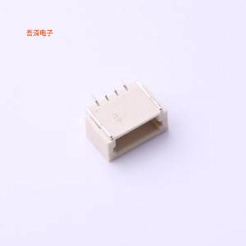 WTB01W04BB |1.0间距4PIN卧贴线对板针座SMD,P=1mm,卧贴