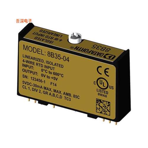 8B35-04 |原装全新LINEARIZED 4-WIRE RTD INPUT