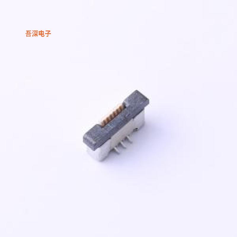 0.5K-A-6PB |立式SMT抽拉FFC/FPCSMD,P=0.5mm(交错脚)