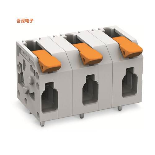 2604-1502|原装全新PCB TERMINAL BLOCK; LEVER; 4 MM