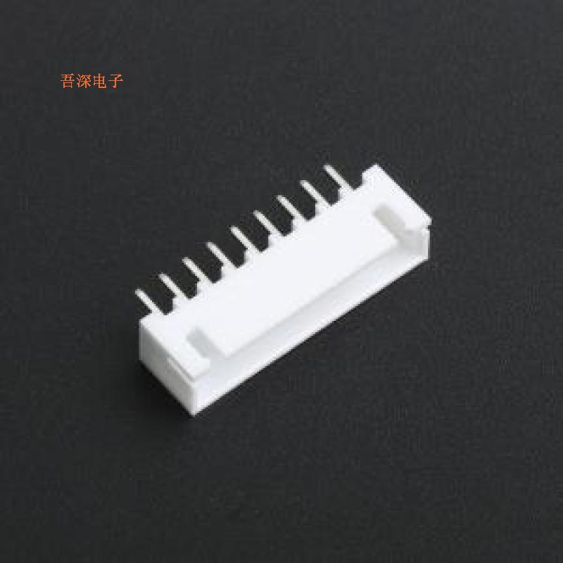 WAFER-XH254Z-9A |线对板针座XH  1x9P 直针 带扣