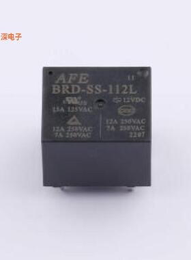 BRD-SS-112L |原装插件,19.2x15.5mm功率继电器