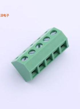 DB127S-5.08-5P-GN-S |原装P=5.08mm螺钉式接线