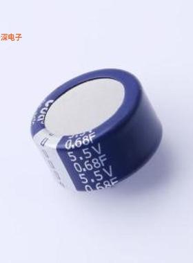 CWH5R5684CF-ZJ |原装直插,P=5mmCAP 0.68F -20% +80% 5.5V T/C