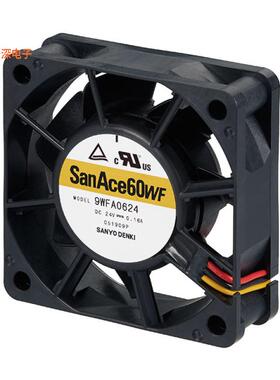 9WFA0624G6001 |24VDCFAN AXIAL 60X20MM 24VDC WIRE