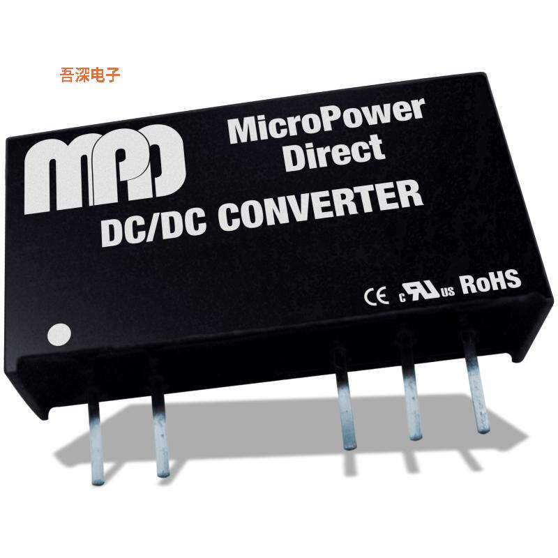MD112S-12I |隔离模块DC/DC,1W,12V IN,12V OUT,3 KV