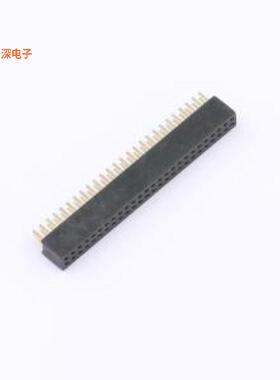 X1321FV-2x26-C43D24|排母下针D2.4mm,U型,6T料,Au足1