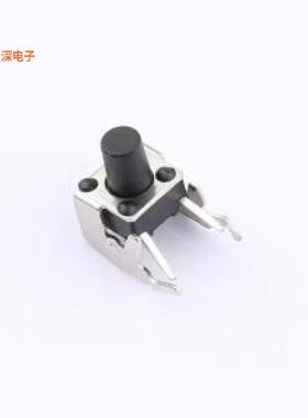 SMG-01Z-H080A1 |6*6*8.0支架 260GF轻触弯插-4P,7.5x7m