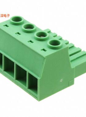 1913523 |插头，母插口TERM BLOCK PLUG 4POS 10.16MM