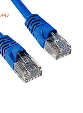 BC-6UE010F|圆形线缆CABLE MOD 8P8C PLUG TO PLUG 10