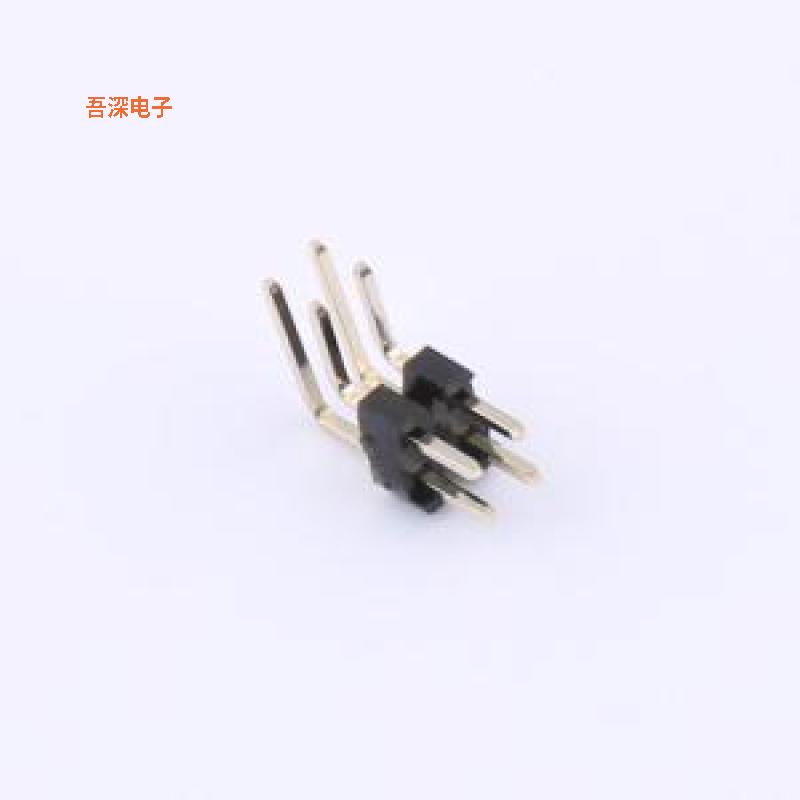 GPFB201-0202A238R1BA |公母：公型插针排针弯插,P=2mm