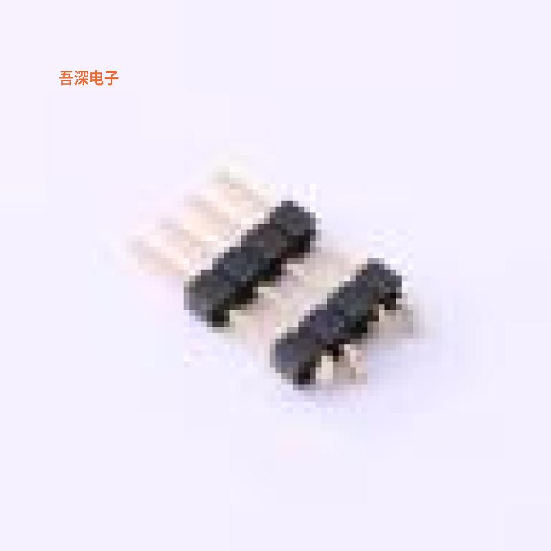 X6512WVS-04H-C60D48-E100R2 |排针(X6512)2.54单排双塑